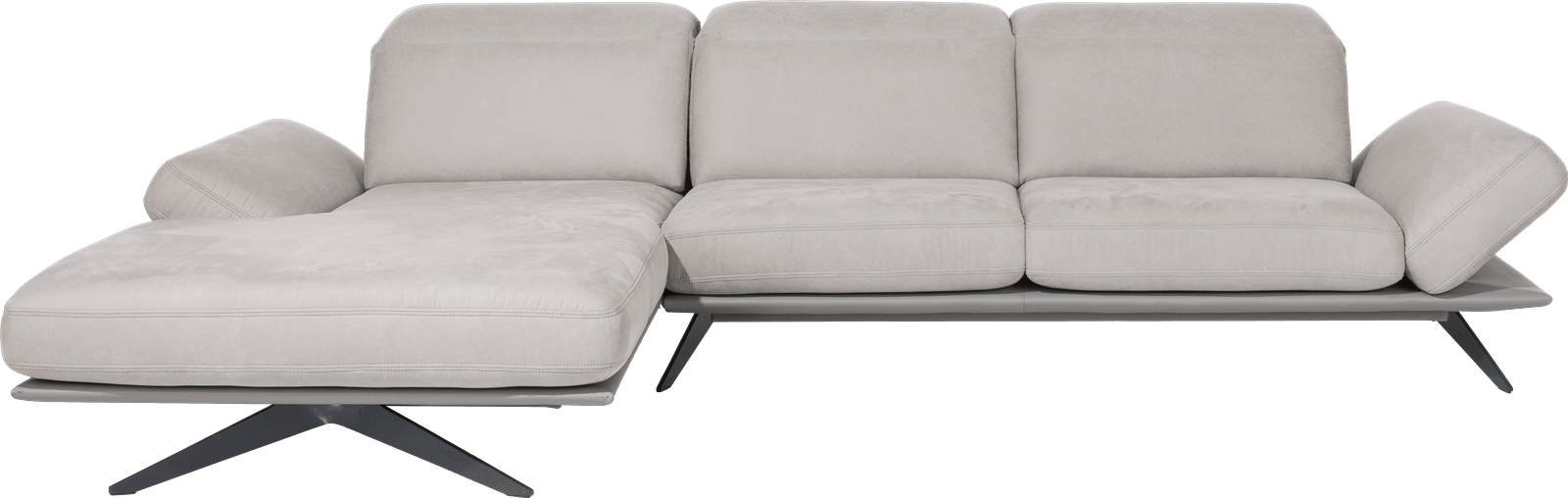 XOOON - Paxos - Sofas - Longchair Links - 3 Sitzer Armlehne Rechts