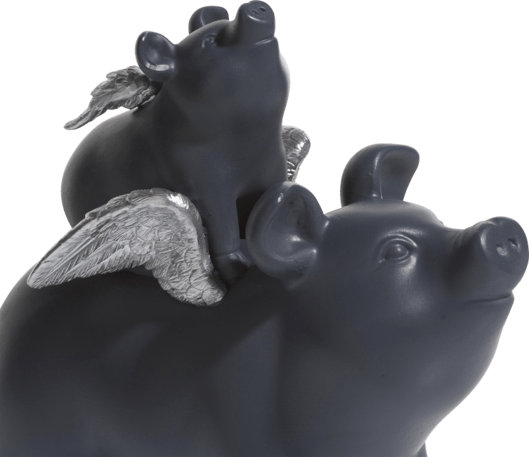 XOOON - Coco Maison - Piggy Family figurine H20cm