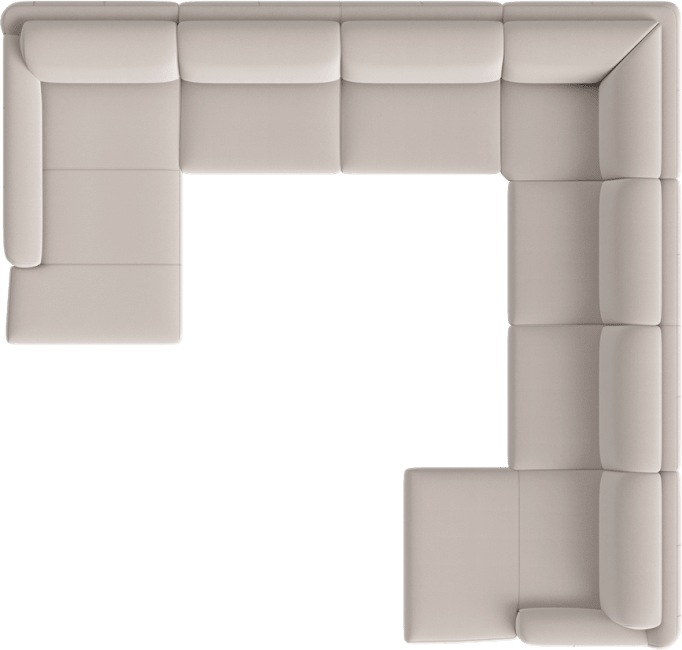 XOOON - Zilvano - Design minimaliste - Canapes - 3.5-places sans accoudoirs