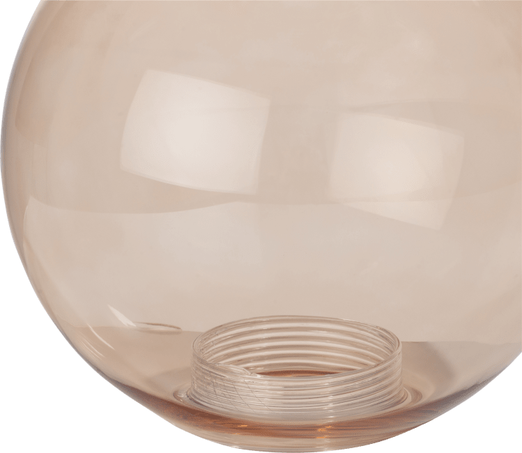 COCOmaison - Coco Maison - Lia - vervanging glas - 15 cm transparant / bruin