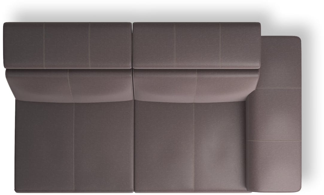 Henders & Hazel - Greymouth - Rural - Canapés - 3-places accoudoir droite