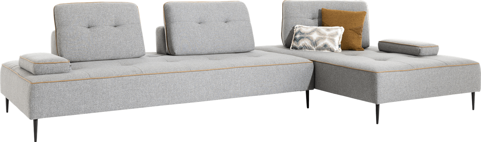 XOOON - Saint Tropez - Minimalistisches Design - Sofas - 2-Sitzer Element 120 cm. / Eckteil recht