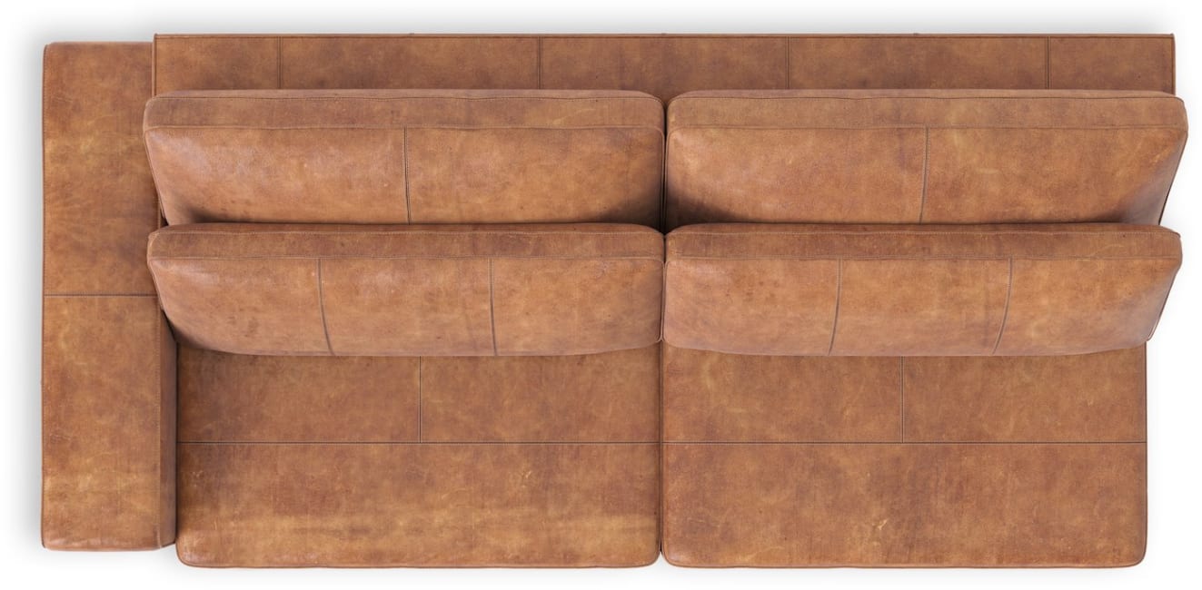 Henders and Hazel - Braga - Landlich - Sofas - 3.5-sitzer armlehne links