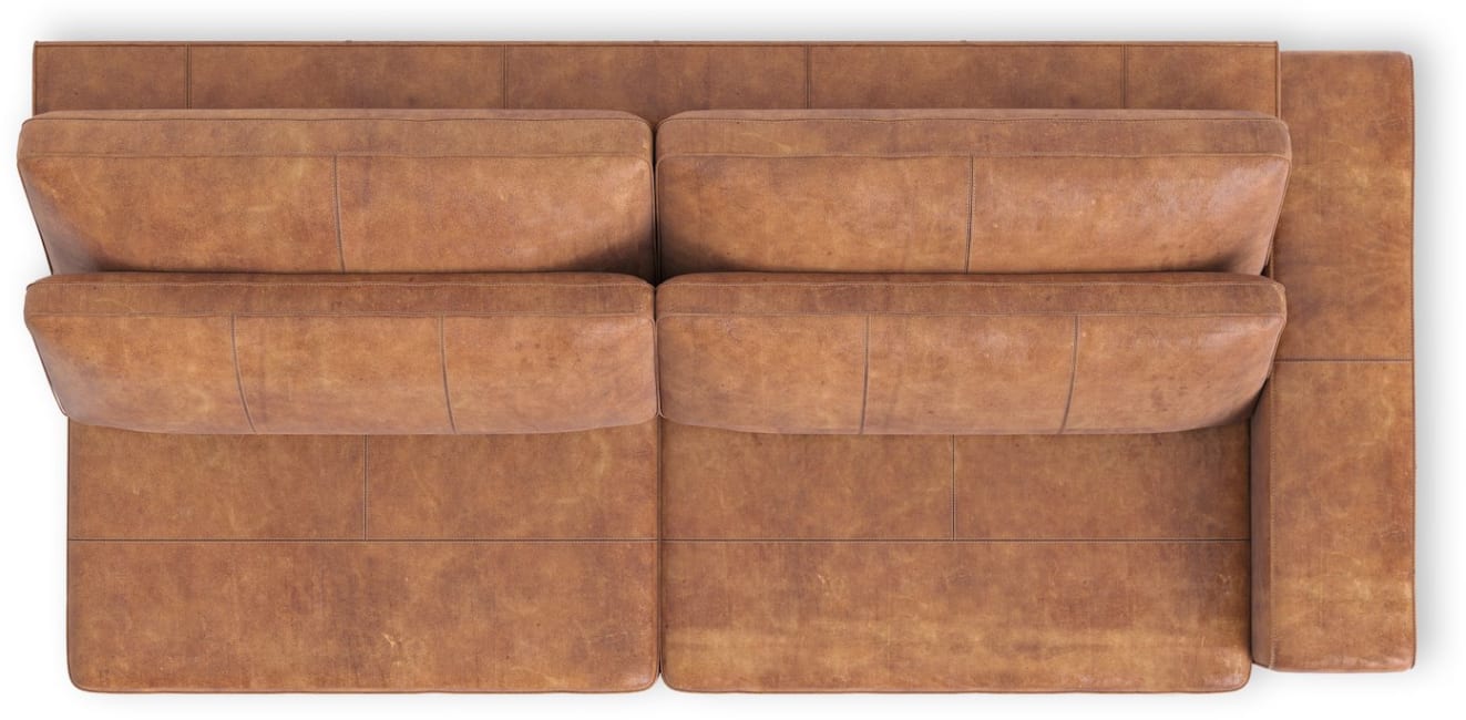 Henders and Hazel - Braga - Landlich - Sofas - 3.5-sitzer armlehne rechts