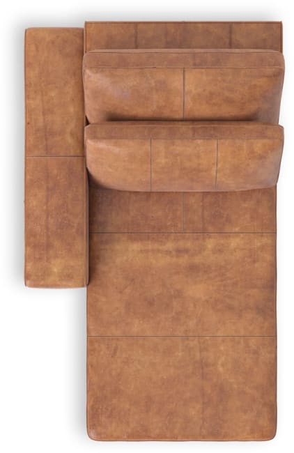 Henders & Hazel - Braga - Rural - Canapés - meridienne accoudoir gauche