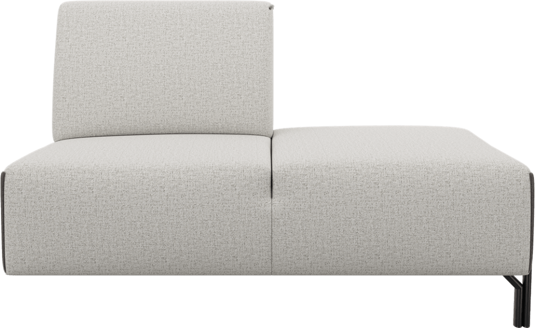 XOOON - Prizzi - Minimalistisches Design - Sofas - Ottomane klein - rechts