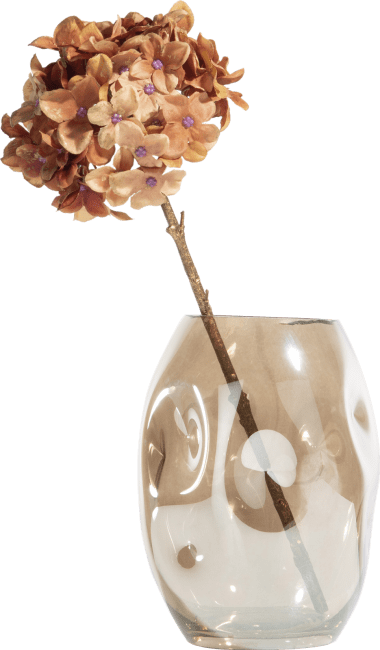 XOOON - Coco Maison - Don vase H19cm - grey