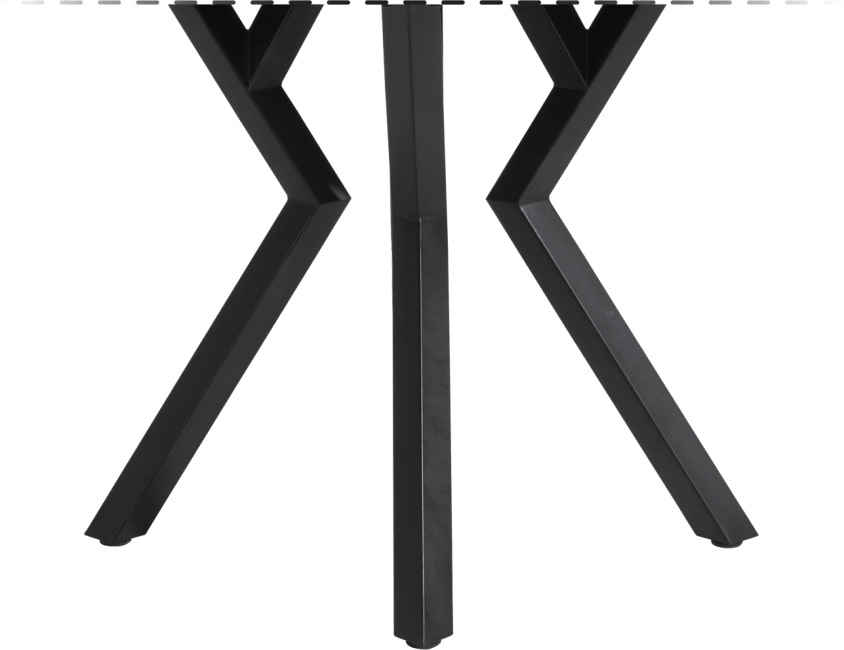 XOOON - Masura - Scandinavisch design - bartafel ellips - 220 x 105 cm (hoogte 92 cm)