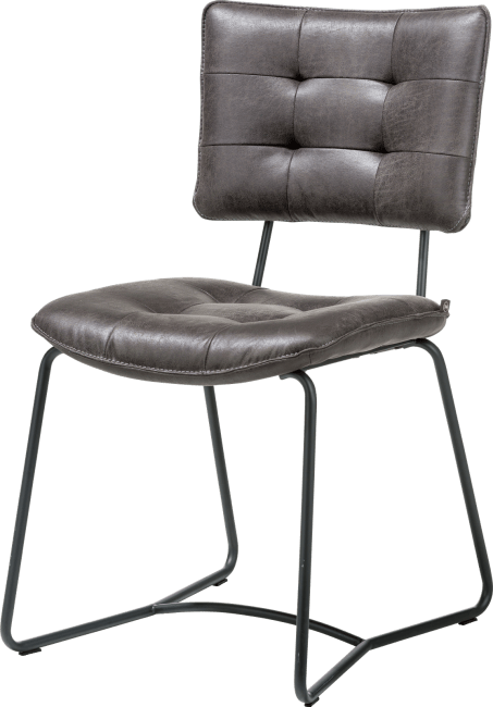 H&H - Julien - Industriel - chaise - cadre noir - Corsica