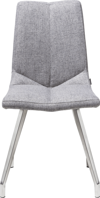 XOOON - Artella - design Scandinave - chaise 4 pieds inox - Lady gris ou mint