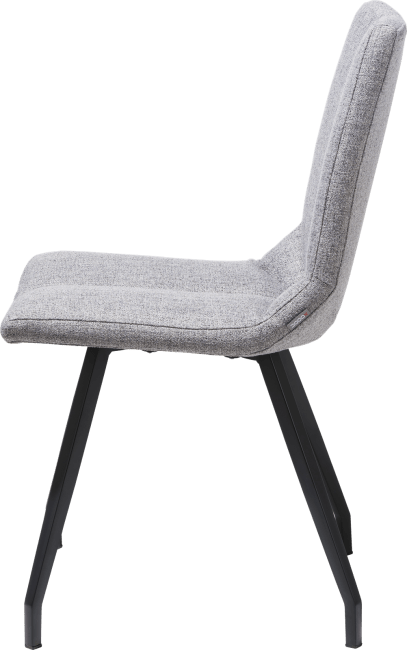 XOOON - Artella - design Scandinave - chaise noir 4 pieds - Lady gris ou mint