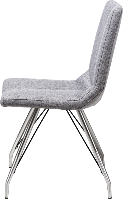 XOOON - Artella - design Scandinave - chaise pietement eiffel - Lady gris ou mint