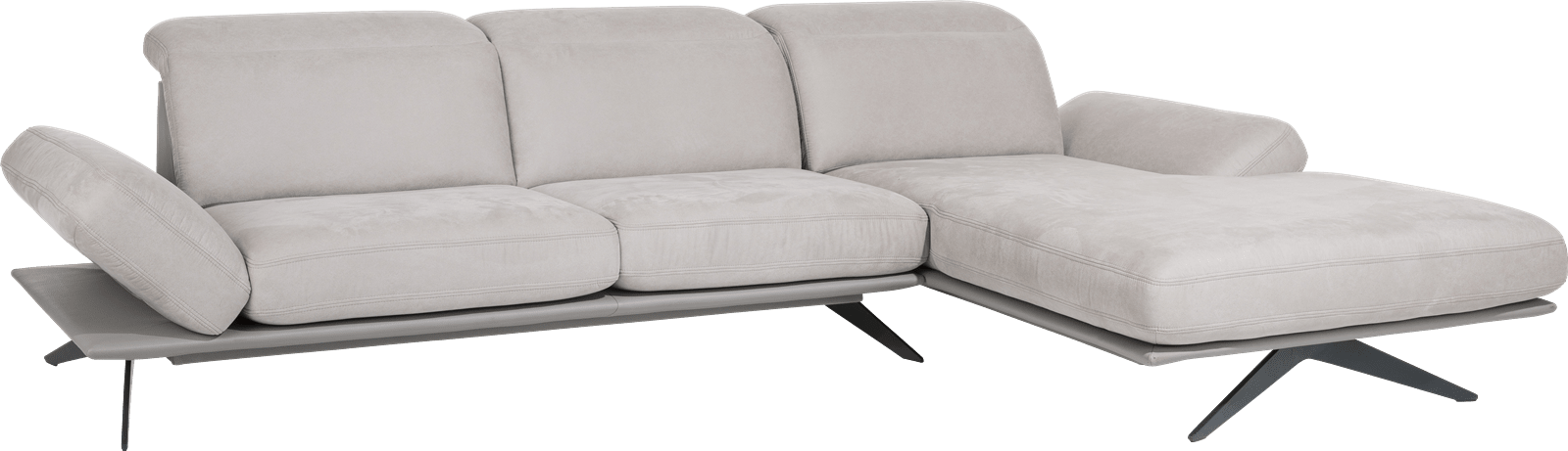 XOOON - Paxos - Minimalistisches Design - Sofas - 3-Sitzer Armlehne links