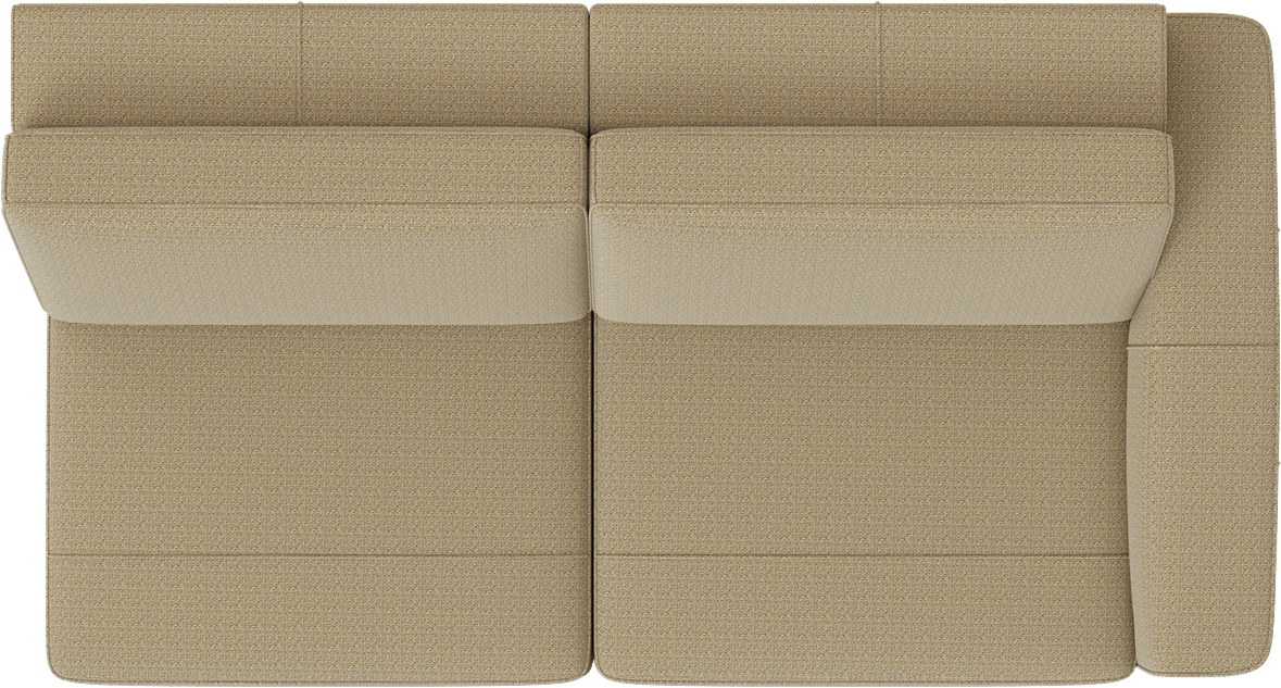 XOOON - Denver - Minimalistisches Design - Sofas - 3-Sitzer Armlehne rechts