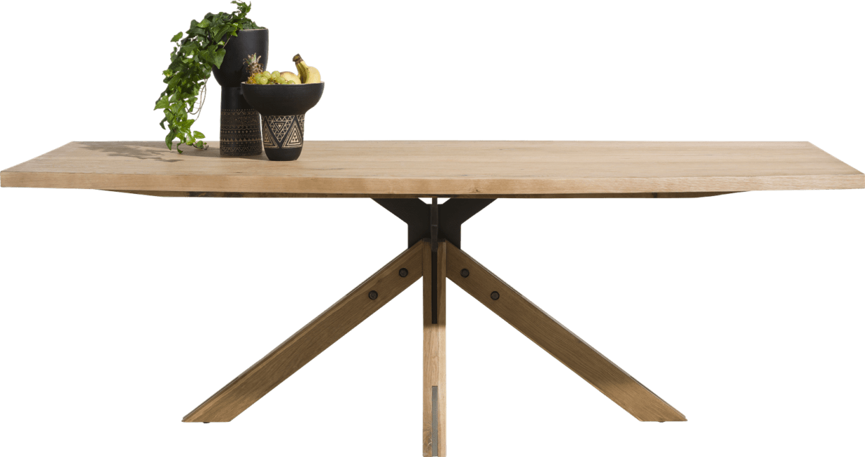 H&H - Jardino - Rural - table 230 x 105 cm - pied central