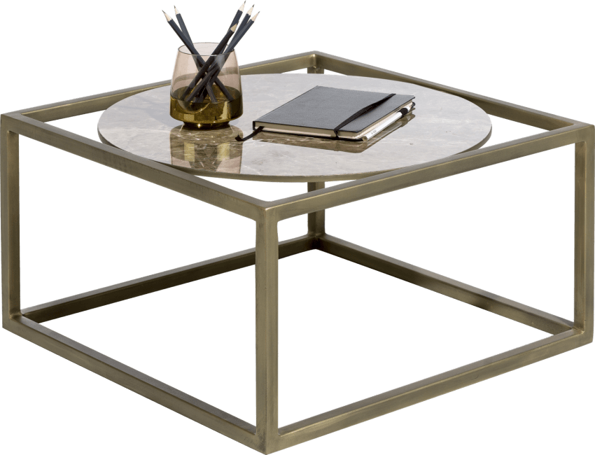 XOOON - Mondelo - table d&#39;appoint 60 x 60 cm - ceramique