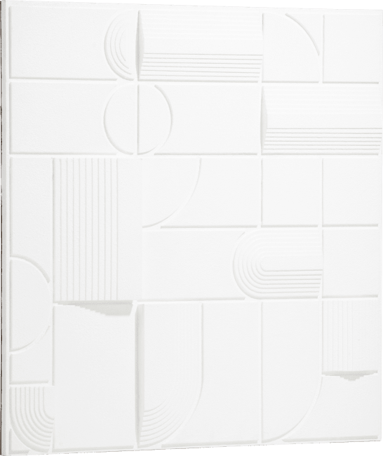 COCOmaison - Coco Maison - Skandinavisch - Geometric 3D Wanddeko 90x90cm