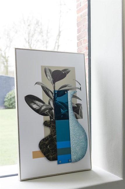 COCO maison - Coco Maison - Moderne - Seventies Blue tableau 50x80cm