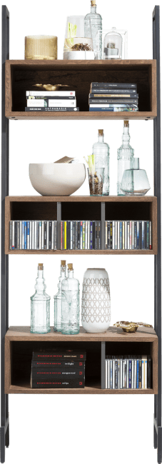 XOOON - Halmstad - Scandinavian design - bookcase 70 cm - 6-niches