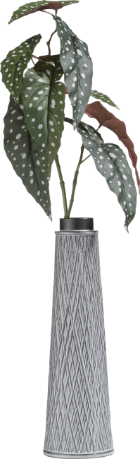 COCO maison - Coco Maison - Begonia Maculata Spray Kunstblume H90cm