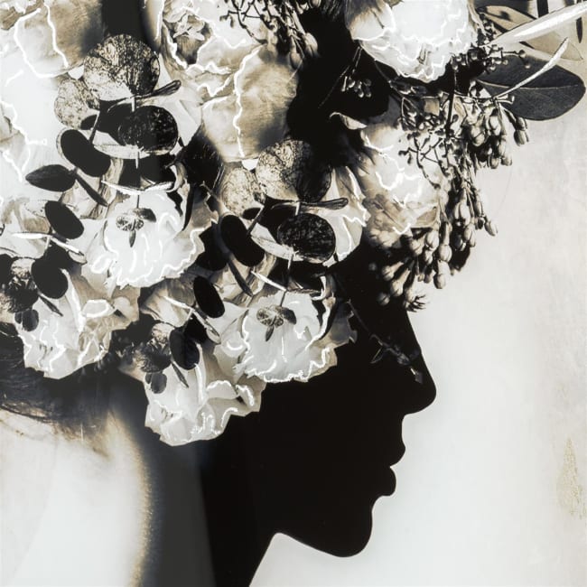 Happy@Home - Coco Maison - Flower Crown fotoschilderij 70x100cm