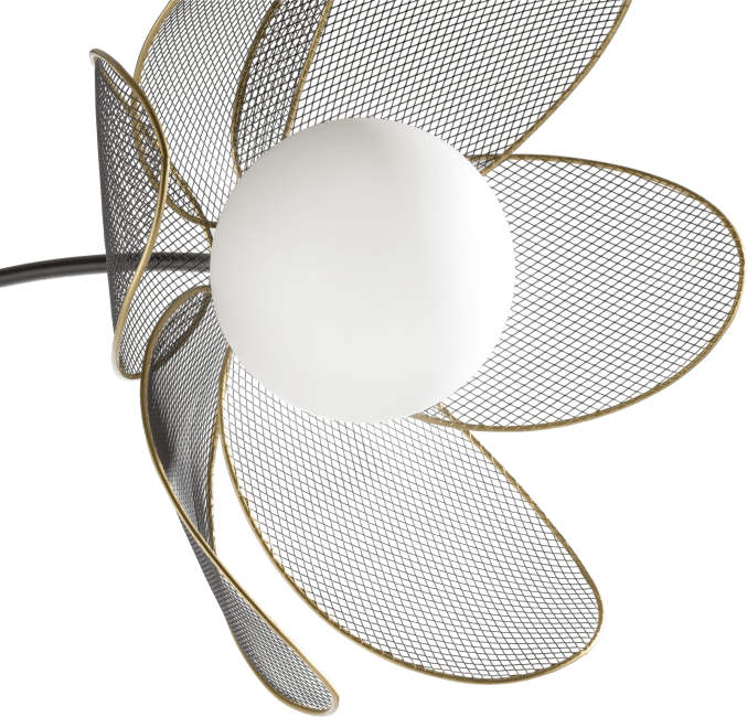 COCOmaison - Coco Maison - Vintage - Magnolia vloerlamp H185cm 1*E14