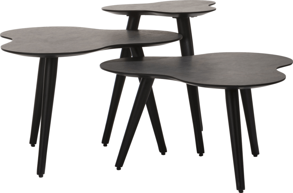 XOOON - Coco Maison - Cas set of 3 side tables