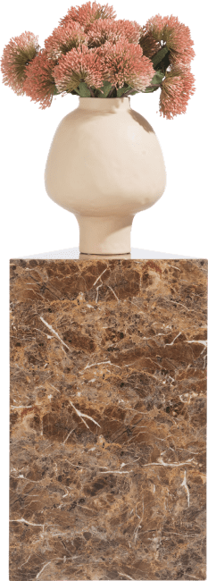 COCOmaison - Coco Maison - Vintage - Marble look pilaar H65cm