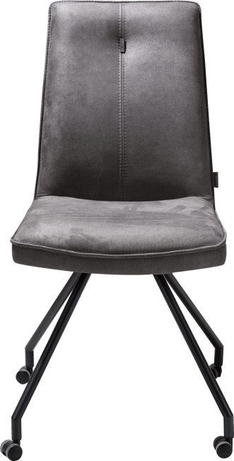 XOOON - Olav - Industriel - chaise + roulettes
