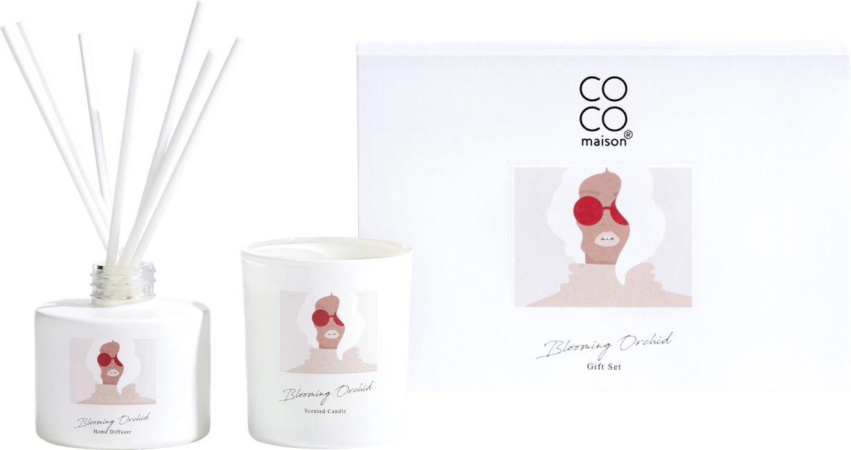 COCO maison - Coco Maison - Blooming Orchid set cadeau