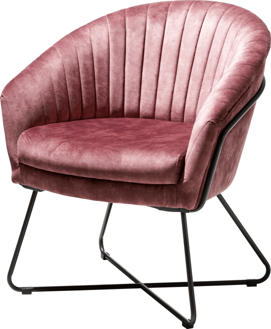H&H - Cayenne - Industriel - fauteuil avec cadre metal droit