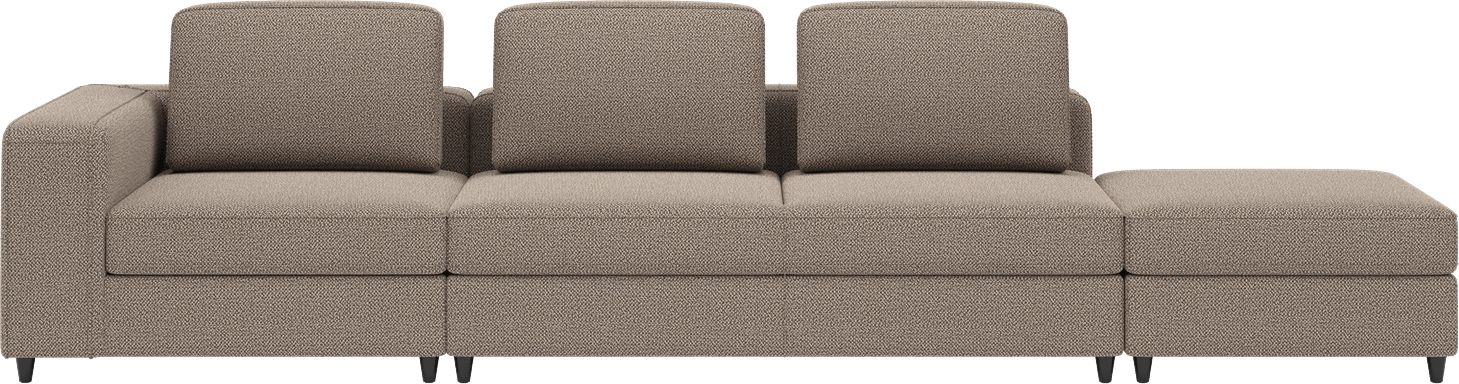 XOOON - Verona - Minimalistisches Design - Sofas - 1-Sitz Element ohne Armlehne