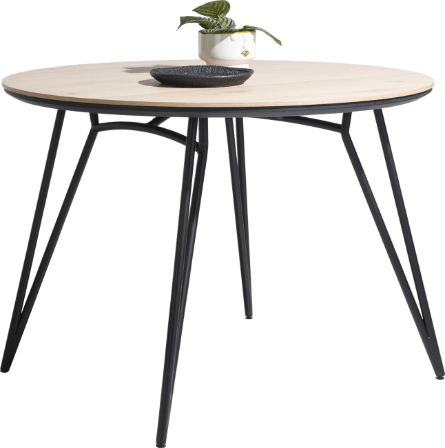 XOOON - Vik - Scandinavisch design - bartafel rond 150 cm. (hoogte: 92 cm.)