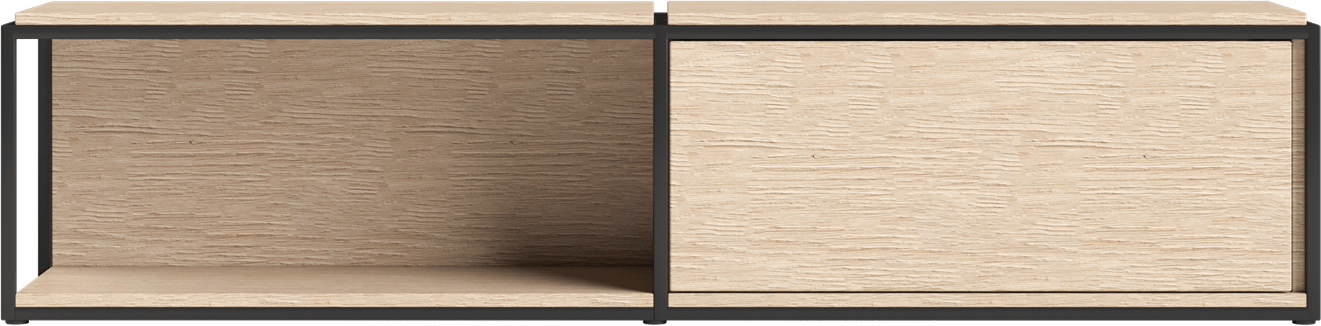 XOOON - Modulo - Minimalistisches Design - TV-Sideboard 180 cm - 1-Klappe - 1 Niveau