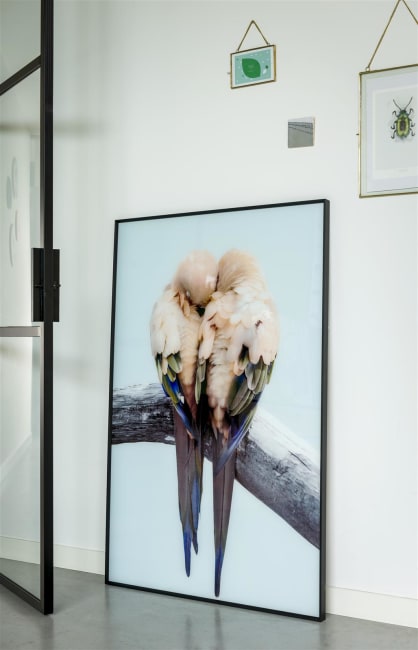 COCOmaison - Coco Maison - Rustikal - Lovebirds Bild 140x90cm