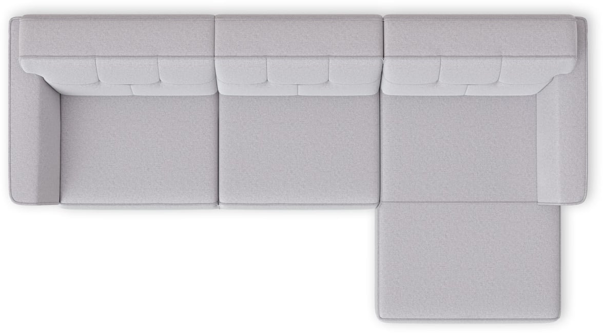 Henders and Hazel - Gent - Sofas - 2,5 Sitzer Armlehne links - Longchair rechts