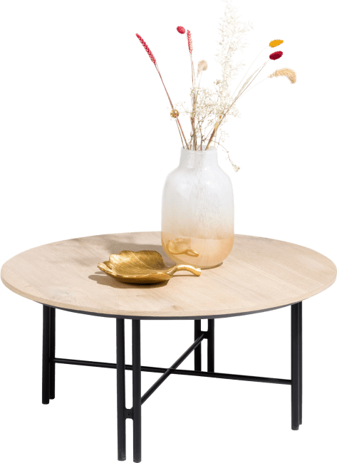 XOOON - Vik - Scandinavisch design - salontafel rond 80 cm