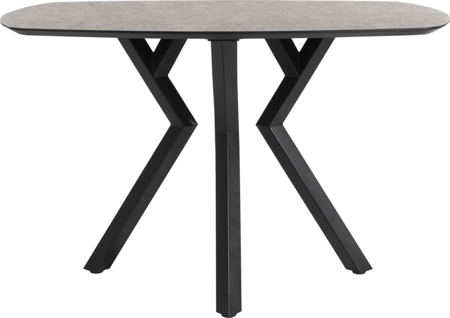 XOOON - Masura - Scandinavisch design - bartafel ovaal - 150 x 105 cm - (hoogte 92 cm)