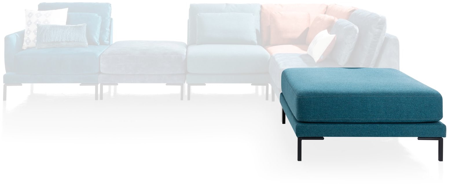 XOOON - Toledos - Design minimaliste - Canapes - element pouf - grand