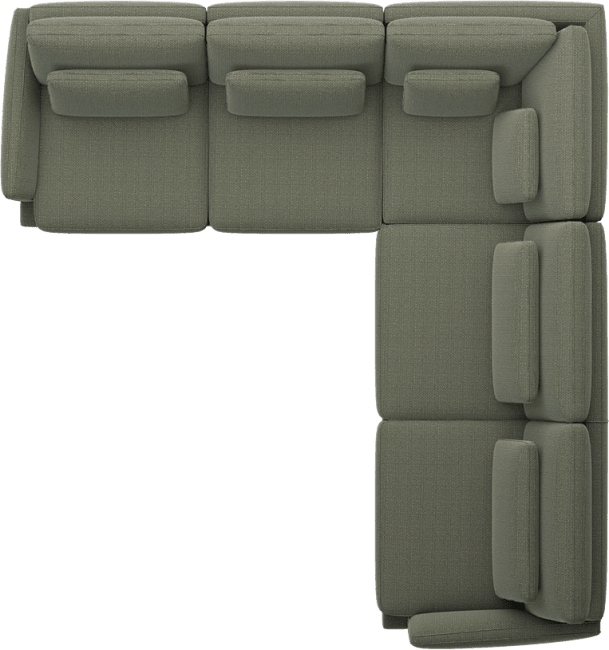 XOOON - Toledos - Design minimaliste - Canapes - 3-places accoudoir droit