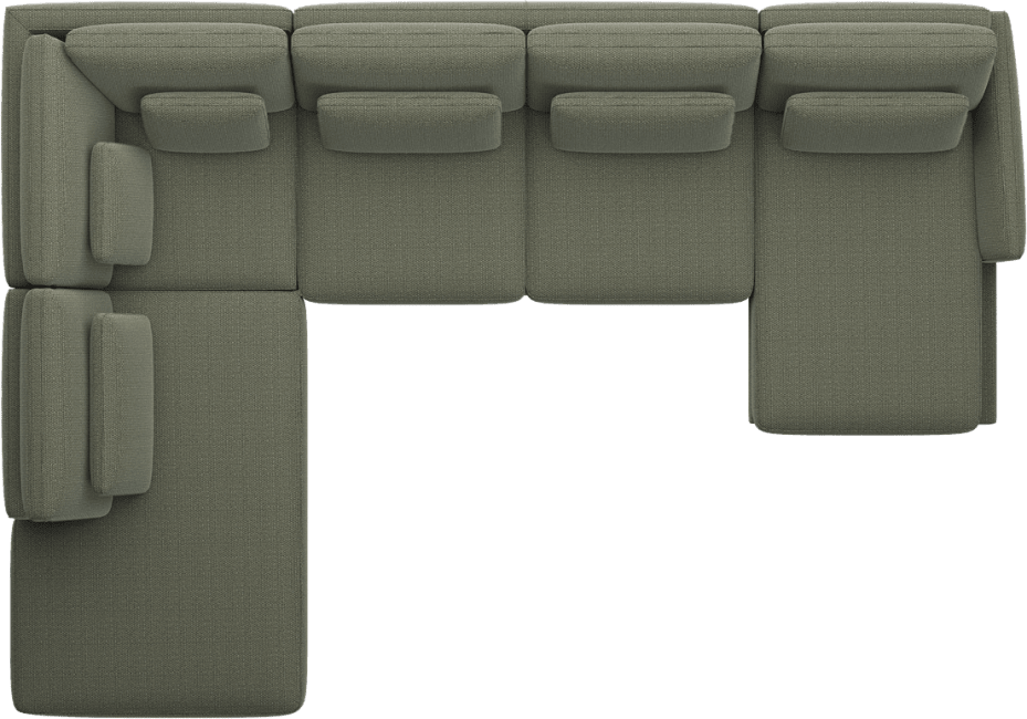 XOOON - Toledos - Design minimaliste - Canapes - meridienne droite