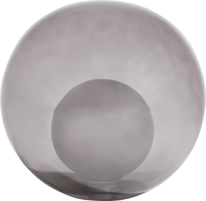 COCO maison - Coco Maison - Malin - verre de remplacement - 18 cm transparent / gris / anthracite