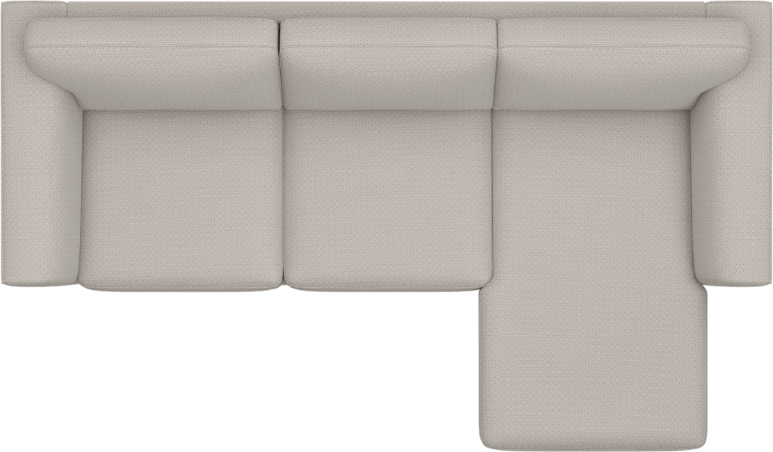 Henders & Hazel - Seattle - Sofas - 3 Sitzer Armlehne links - Longchair XL rechts