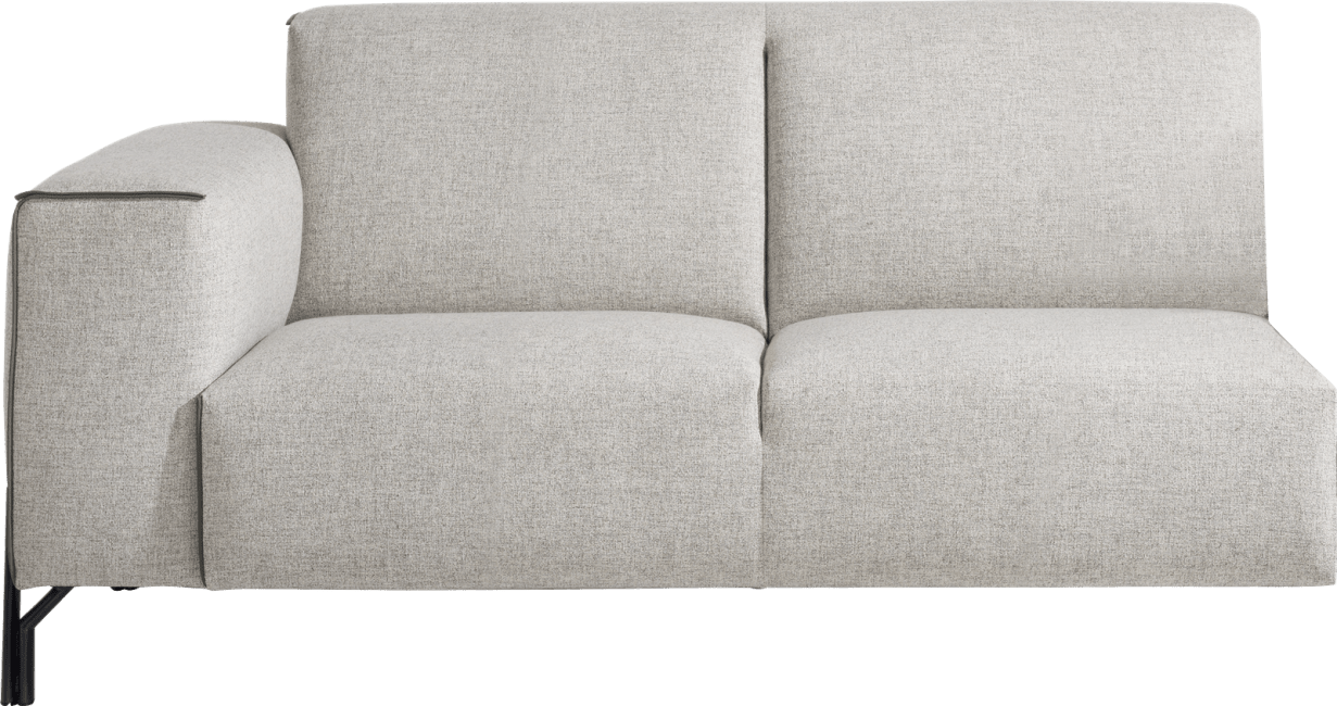XOOON - Prizzi - Minimalistisches Design - Sofas - 2-Sitzer Armlehne links