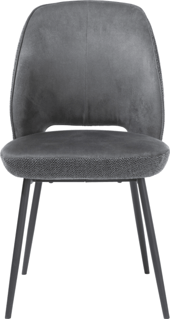 XOOON - Vays - design Scandinave - chaise - combi Toba / Calabria - 4-pieds