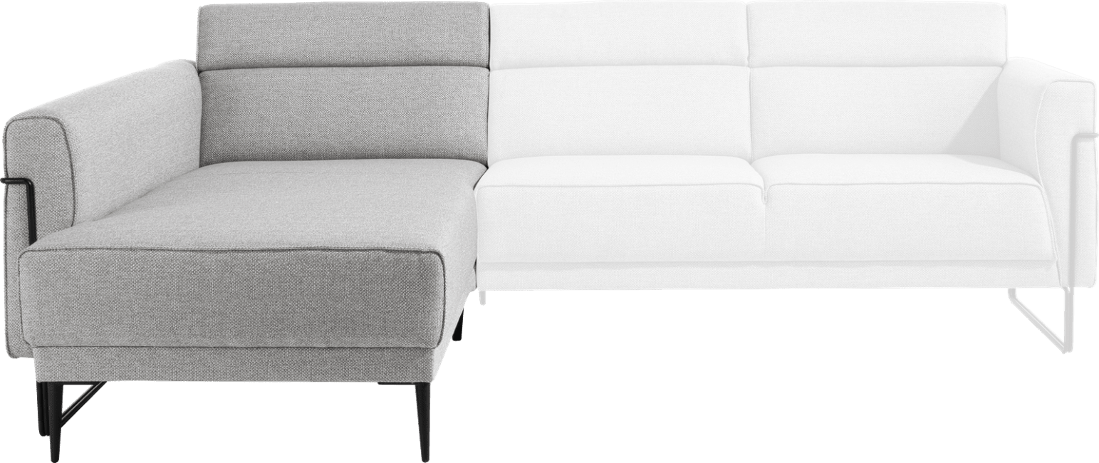 XOOON - Fiskardo - Skandinavisches Design - Sofas - Longchair mit langem Armlehne - links