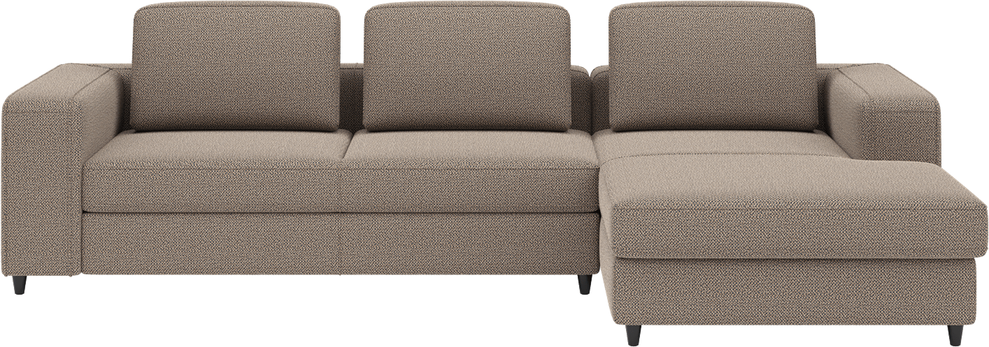 XOOON - Verona - Minimalistisches Design - Sofas - 2-Sitz Element mit Armlehne links