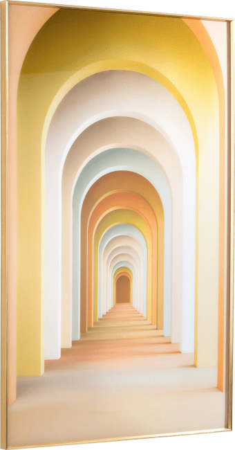 COCOmaison - Coco Maison - Modern - Rainbow Arches Bild 90x140cm