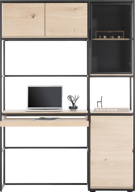 XOOON - Modulo - Minimalistisches Design - Workspace 135 cm - 5 Niveau
