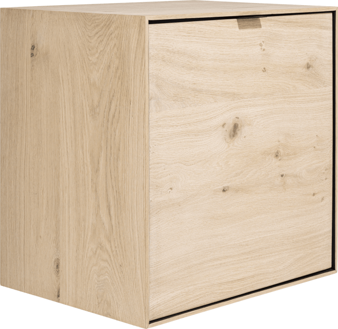 XOOON - Elements - Minimalistisches Design - Box 60 x 60 cm. - zum aufhaengen + 1-Tuer